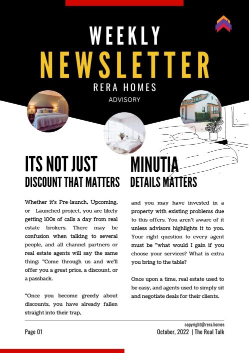 RERA HOMES NEWS OCTOBER 2022