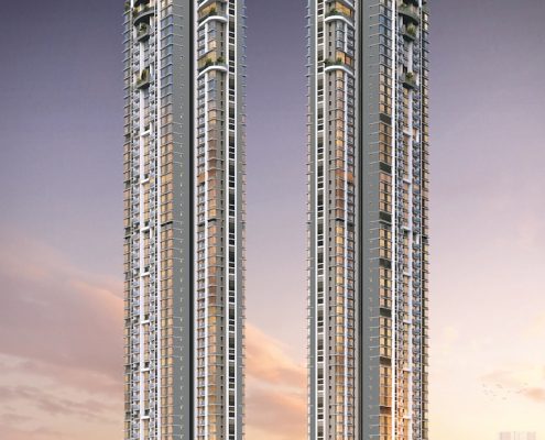 Raymond Realty 3 BHK Building Elevation