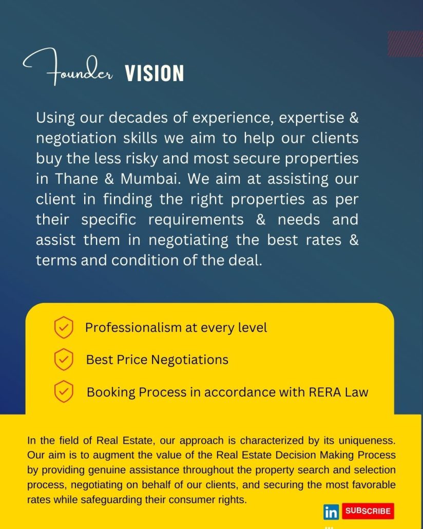 Founder Vision of RERA HOMES